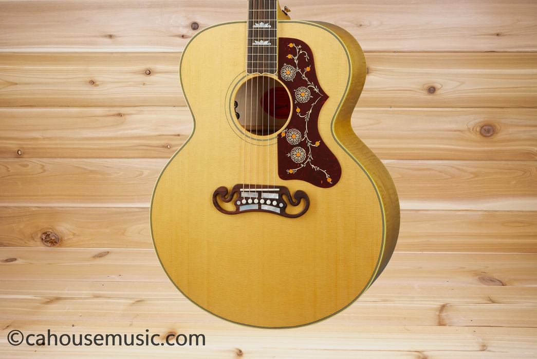 Gibson SJ-200 Original Jumbo Acoustic-Electric Guitar Antique Natural
