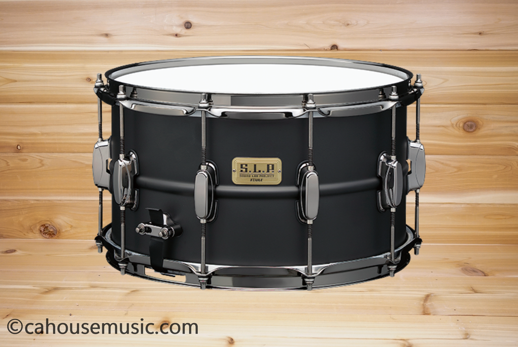 Tama S.L.P. Big Black Steel 8x14 Snare Drum