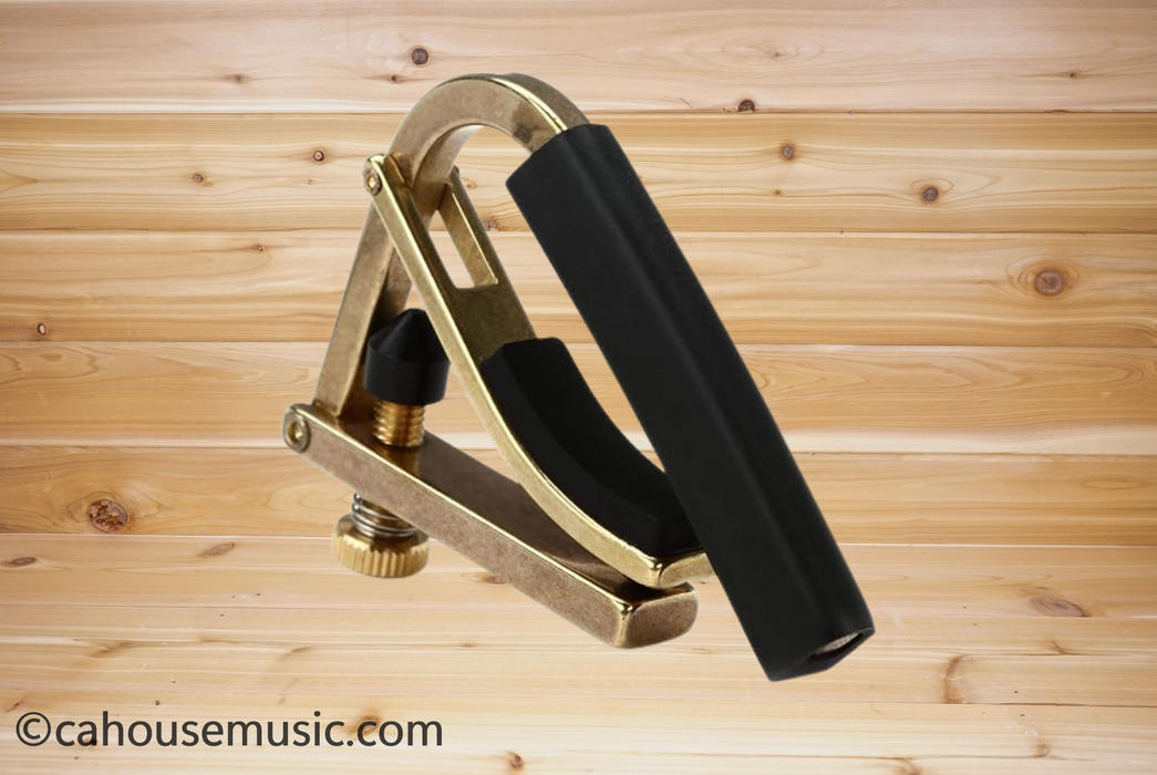 Shubb C1B Original Steel String Guitar Capo, Brass