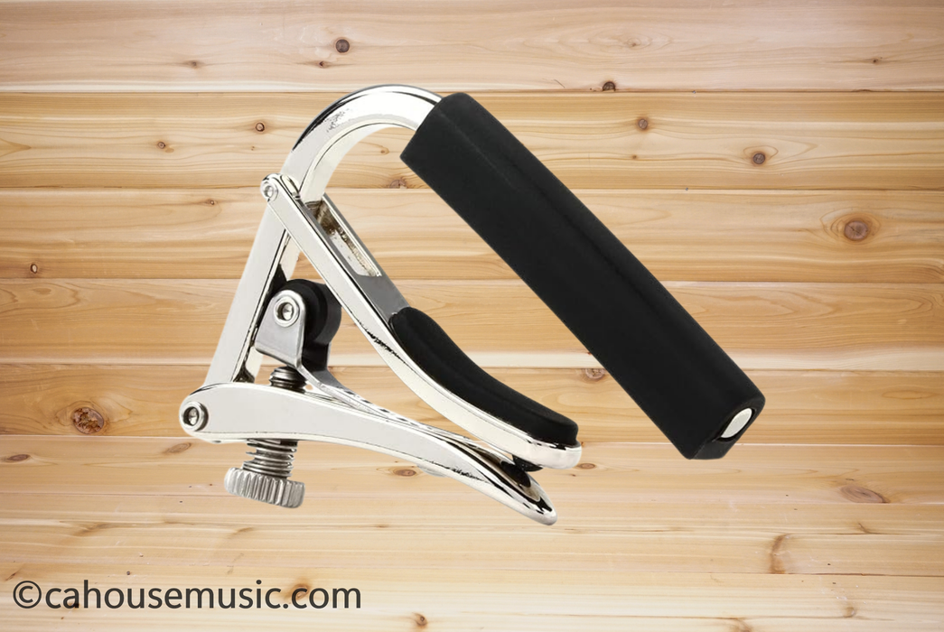 Shubb C1N Standard Steel String Guitar Capo, Brushed Nickel
