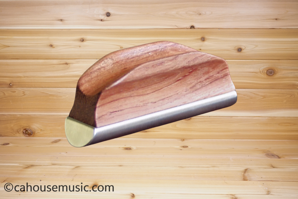 Shubb GS1 Guitar Steel Slide with Hardwood Handle