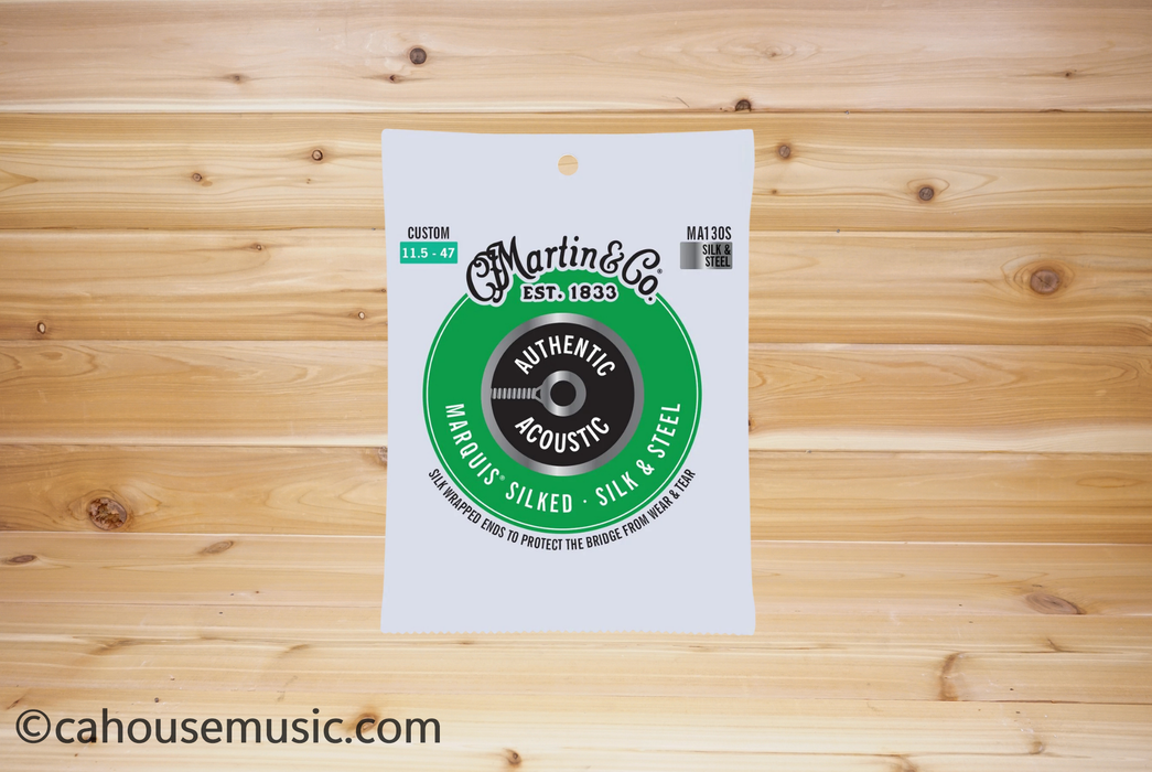 Martin MA130 Authentic Acoustic SP Silk & Steel Guitar Strings