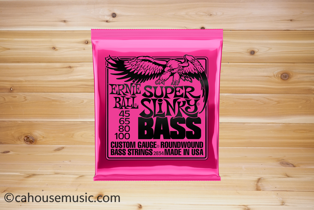 Ernie Ball Super Slinky Nickel Wound Bass Strings