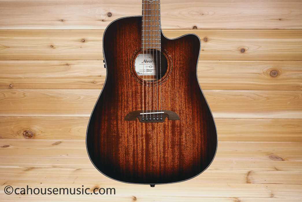Alvarez AD66CE Artist 66 Dreadnought Acoustic-Electric Guitar Shadowburst