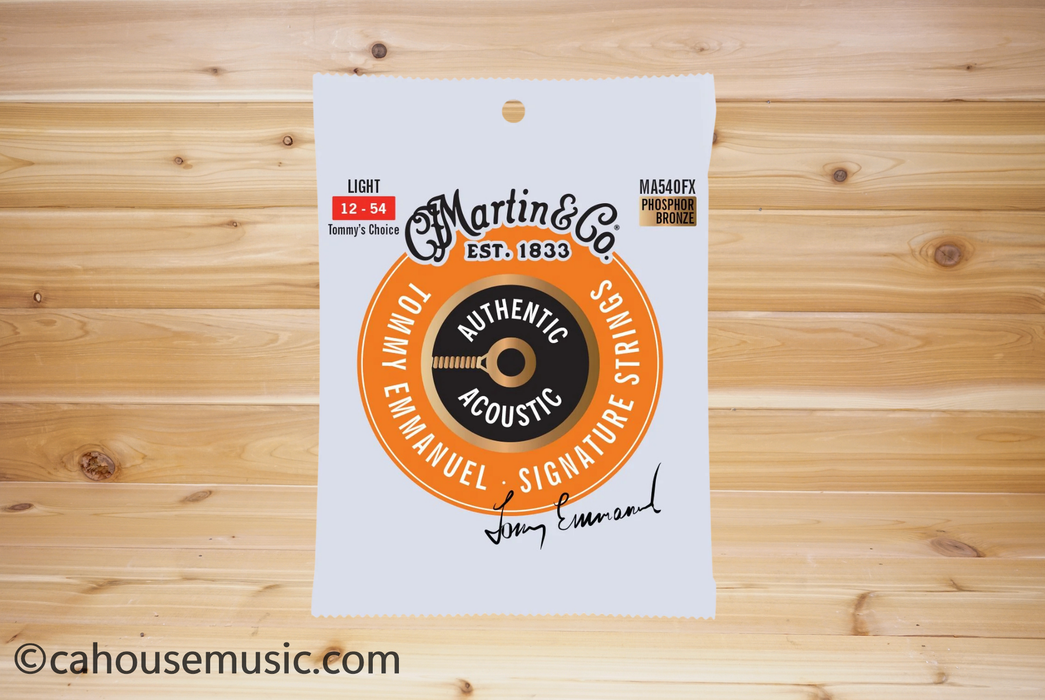 Martin MA540FX Authentic Acoustic Flexible Core Phosphor Bronze Strings Light