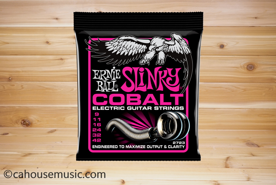 Ernie Ball Super Slinky Cobalt Electric Guitar Strings