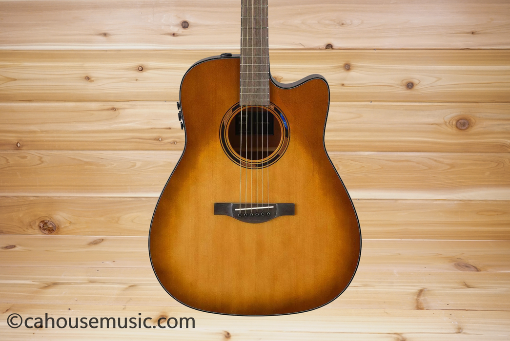Yamaha TAG1E TransAcoustic Sand Burst Dreadnought Acoustic-Electric Guitar