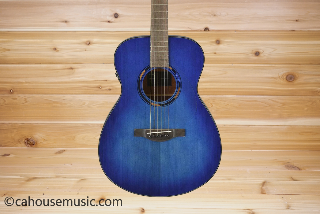 Yamaha TAS1E TransAcoustic Concert Acoustic-Electric Guitar Ultra Marine