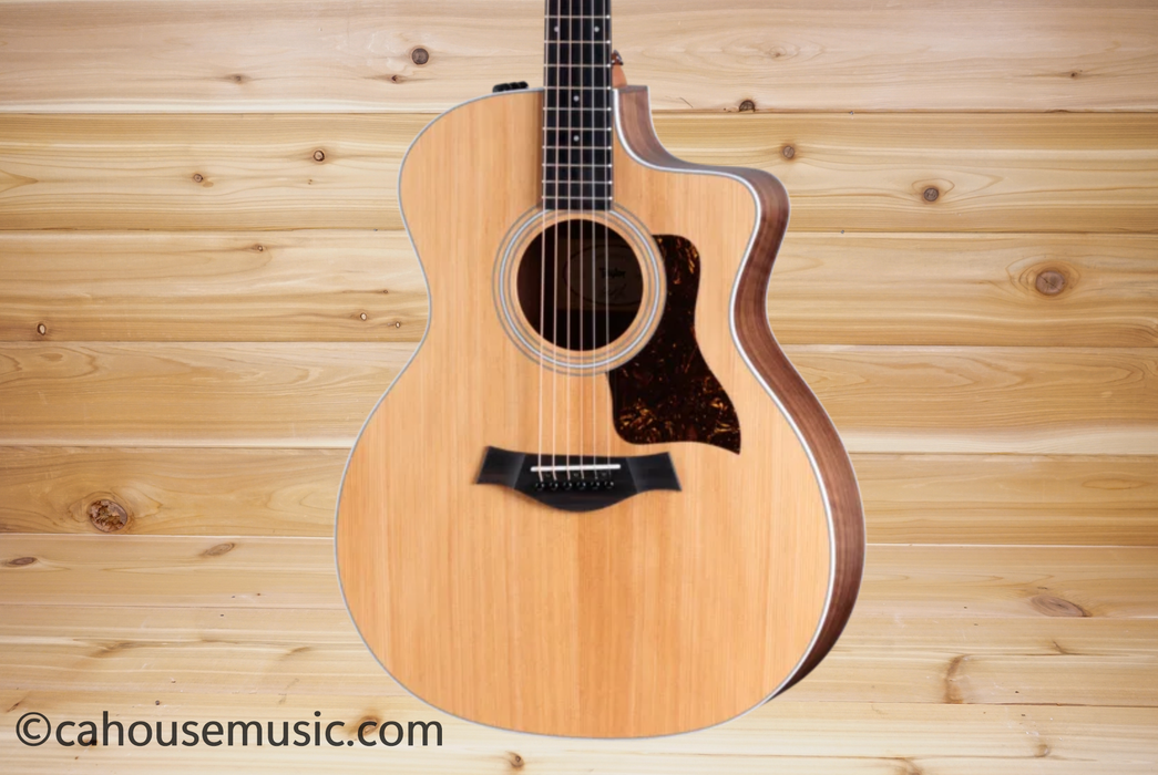 Taylor 214ce Grand Auditorium Acoustic-Electric Guitar Natural