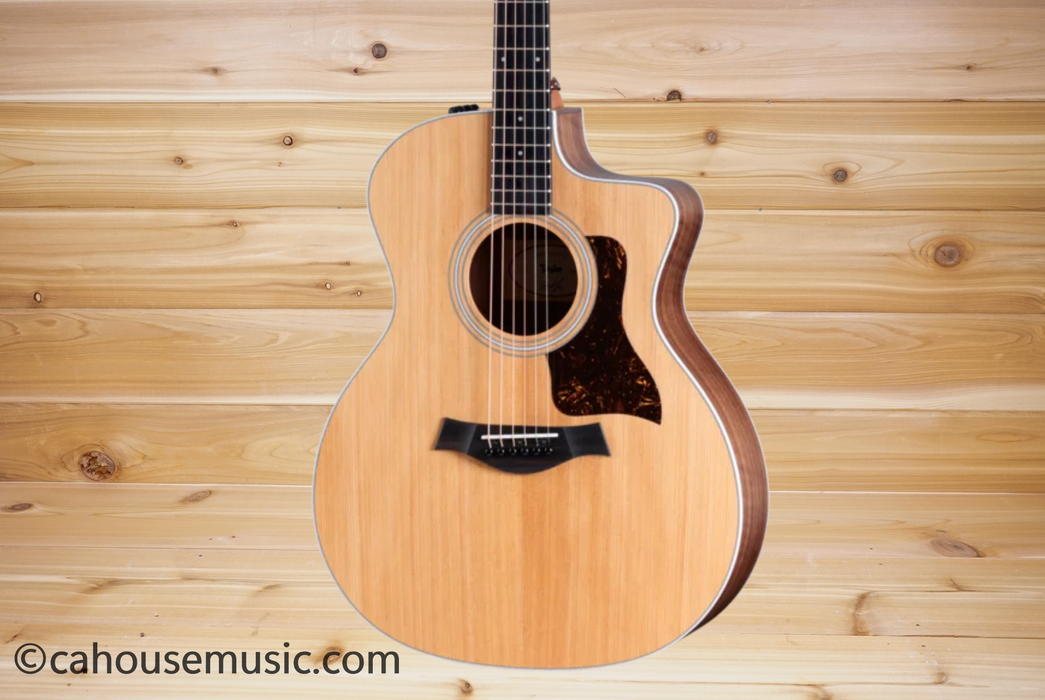 Taylor 214ce Special Edition Tigerwood Satin Grand Auditorium Acoustic-Electric Guitar