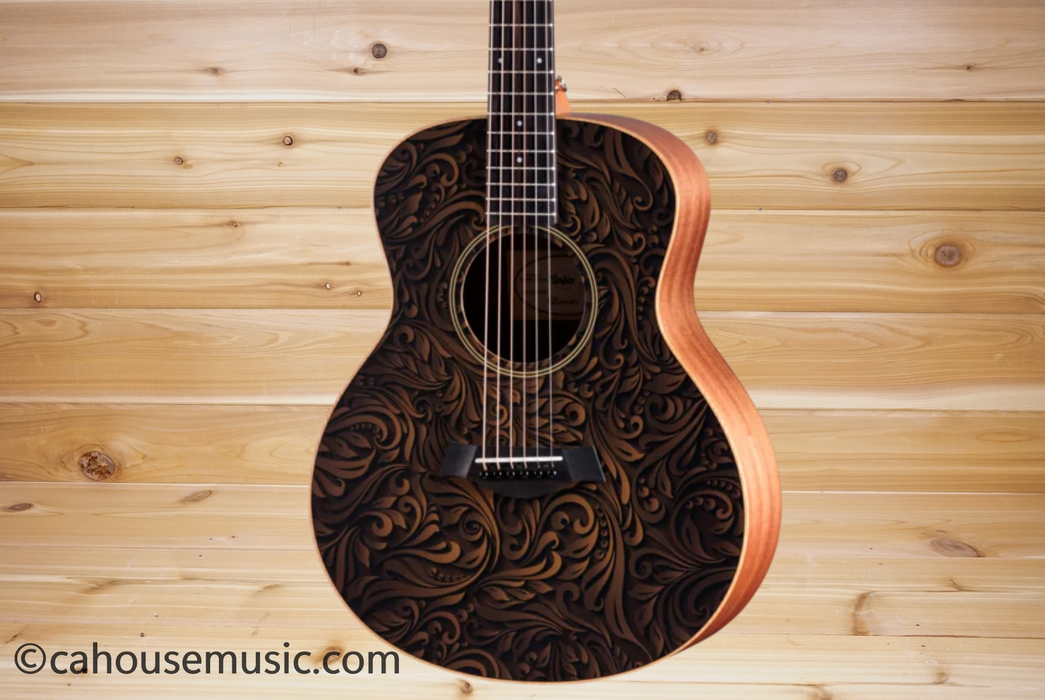 Taylor GS Mini-e Special Edition Paisley Burst Mini/Travel Acoustic-Electric Guitar