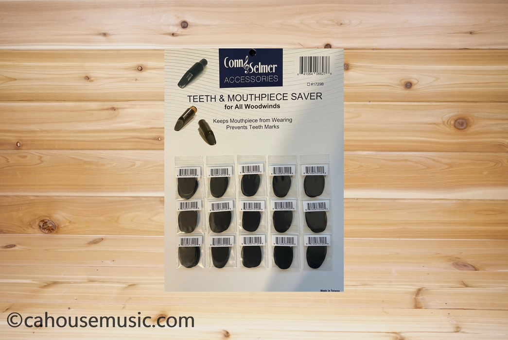 Selmer 1729B Woodwind Mouthpiece Patch Black (15 Packages)