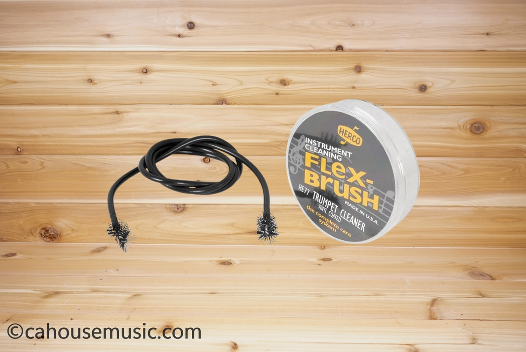 Herco HE77 Vinyl Coated Trumpet Cleaning Snake