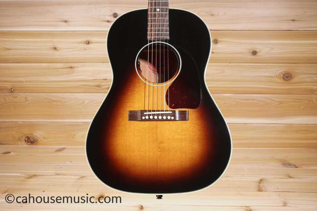 Gibson LG-2 50s Original Vintage Sunburst Small Body Acoustic-Electric Guitar