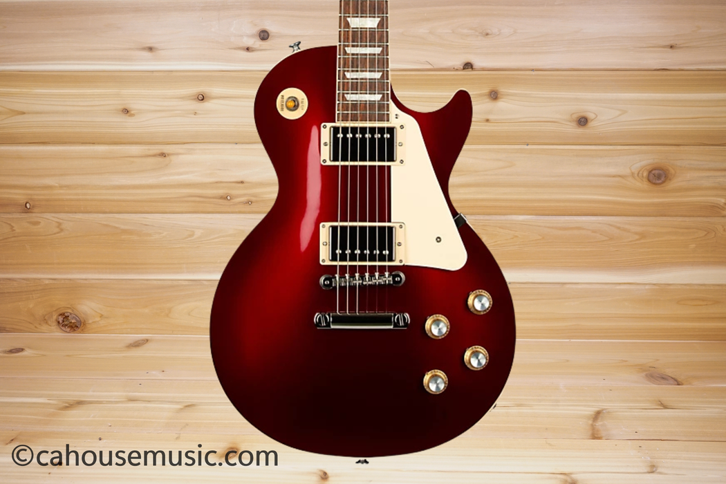 Gibson Les Paul Standard 60s Plain Top Sparkling Burgundy Electric Guitar