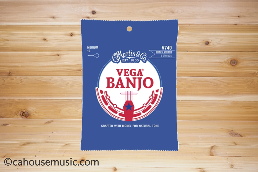 Martin Vega Retro Monel Banjo Strings Medium