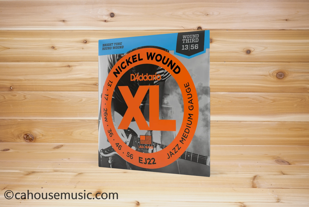 D'Addario EJ22 XL Nickel Wound Electric Guitar Strings