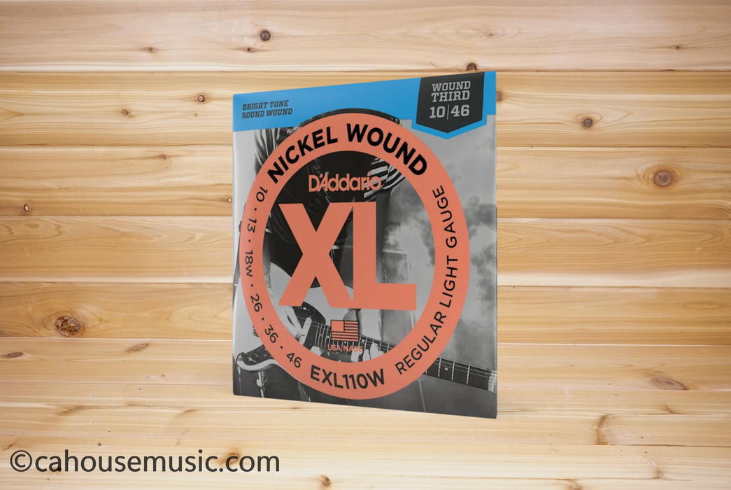 D'Addario EXL110W XL Nickel Wound Electric Guitar Strings