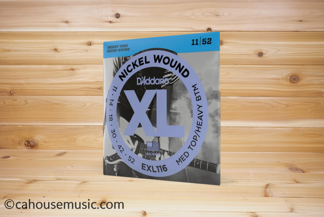 D'Addario EXL116 XL Nickel Wound Electric Guitar Strings