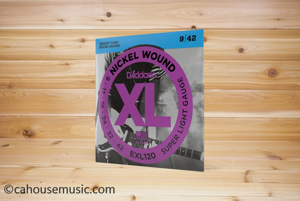 D'Addario EXL120 XL Nickel Wound Electric Guitar Strings