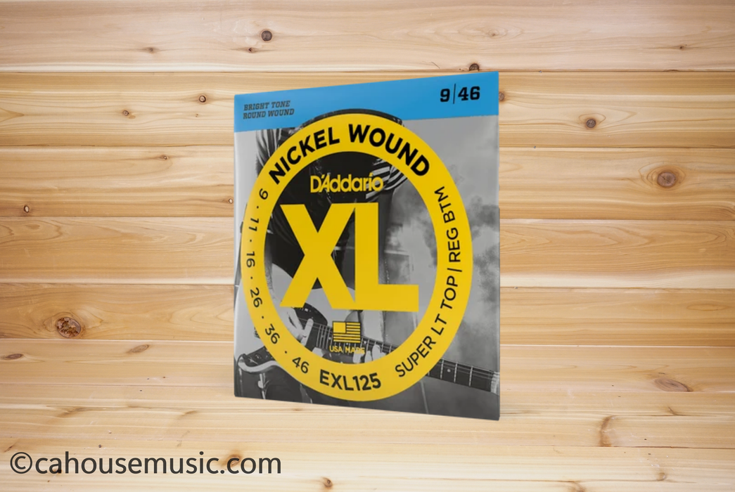 D'Addario EXL125 XL Nickel Wound Electric Guitar Strings