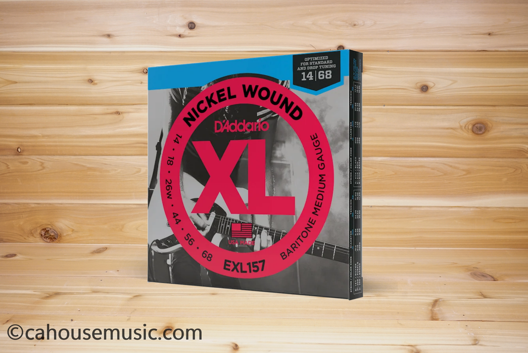 D'Addario EXL157 XL Nickel Wound Baritone Guitar Strings