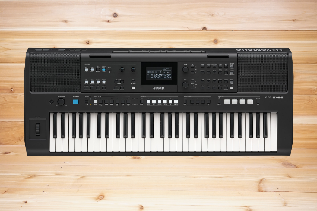 Yamaha PSR-E483 61-Key Portable Keyboard