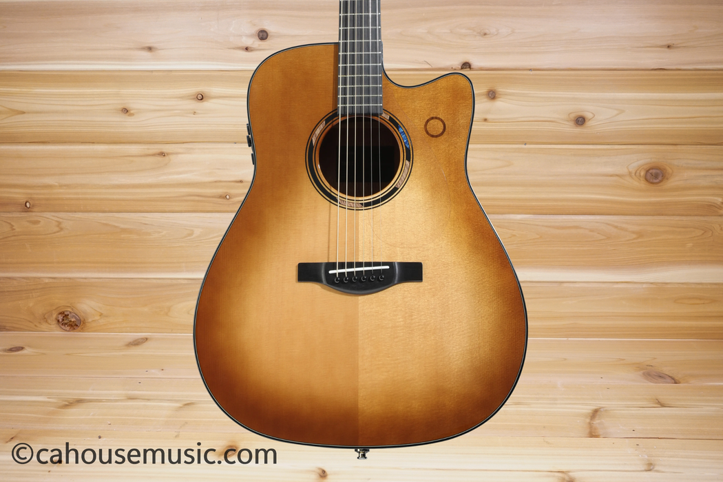 Yamaha TAG3 C TransAcoustic Dreadnought Cutaway Acoustic-Electric Guitar Sand Burst
