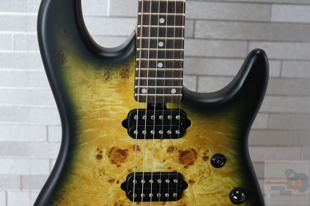 Sterling Jason Richardson 6 Signature Cutlass - Natural Poplar Burst - With Gig Bag