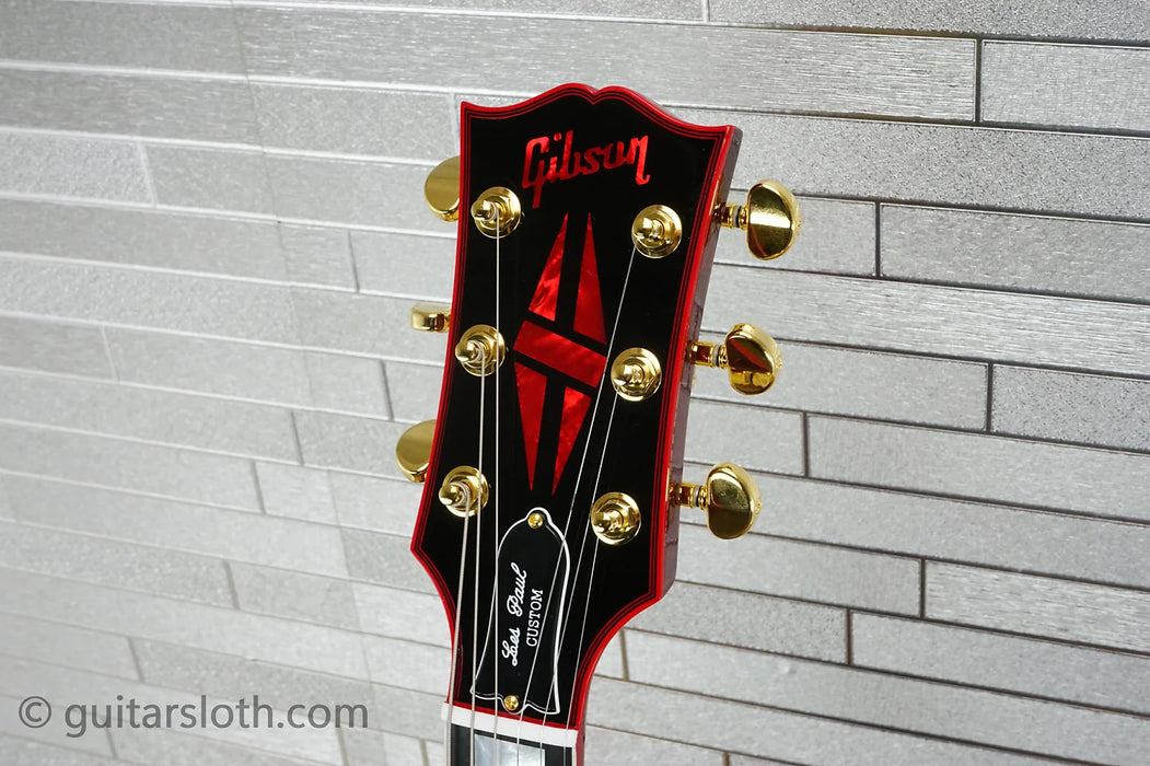 Gibson Special Order Custom Shop Les Paul Custom - Candy Apple Red Widow
