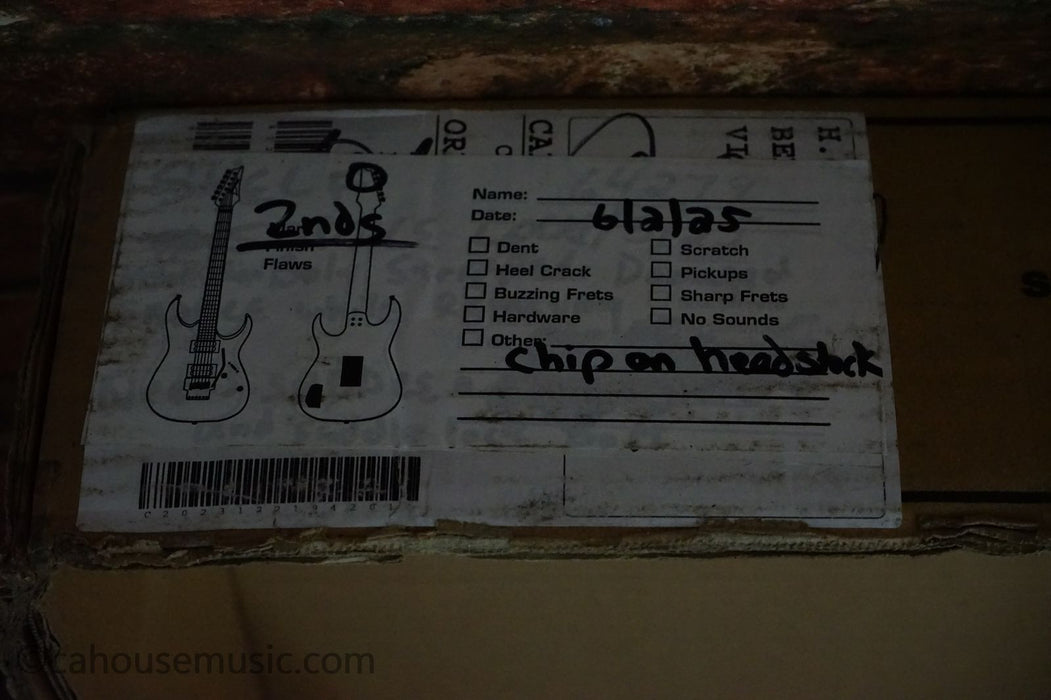 Ibanez S1070PBZ-CKB Premium Electric Guitar - Charcoal Black Burst