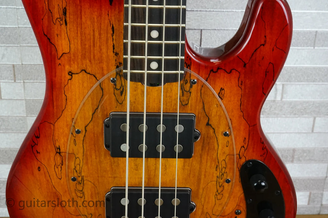 Sterling StingRay Ray34HHSM - Blood Orange Burst