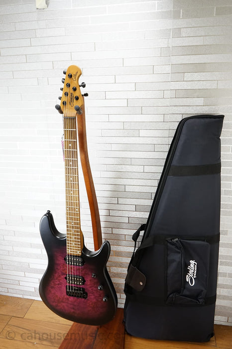 Sterling Jason Richardson Signature Cutlass - Cosmic Purple Burst Satin - With Bag