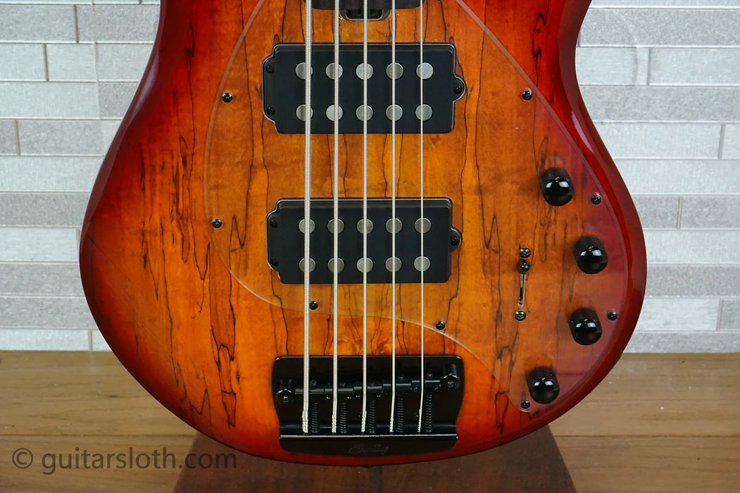 Sterling StingRay Ray35HHSM - Blood Orange Burst