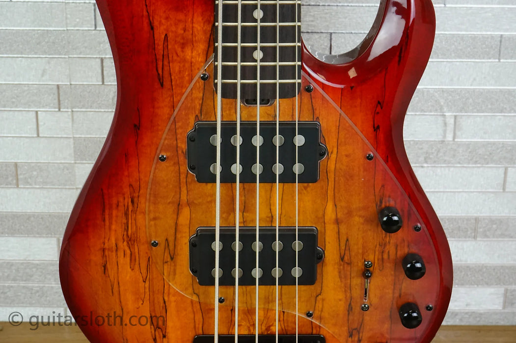 Sterling StingRay Ray35HHSM - Blood Orange Burst