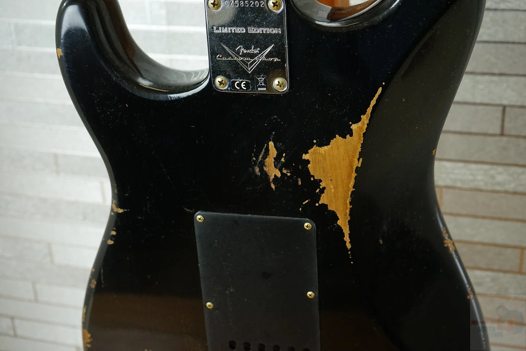 Fender Custom Shop 2025 LTD Roasted Dual-Mag II Stratocaster Relic - Aged Black