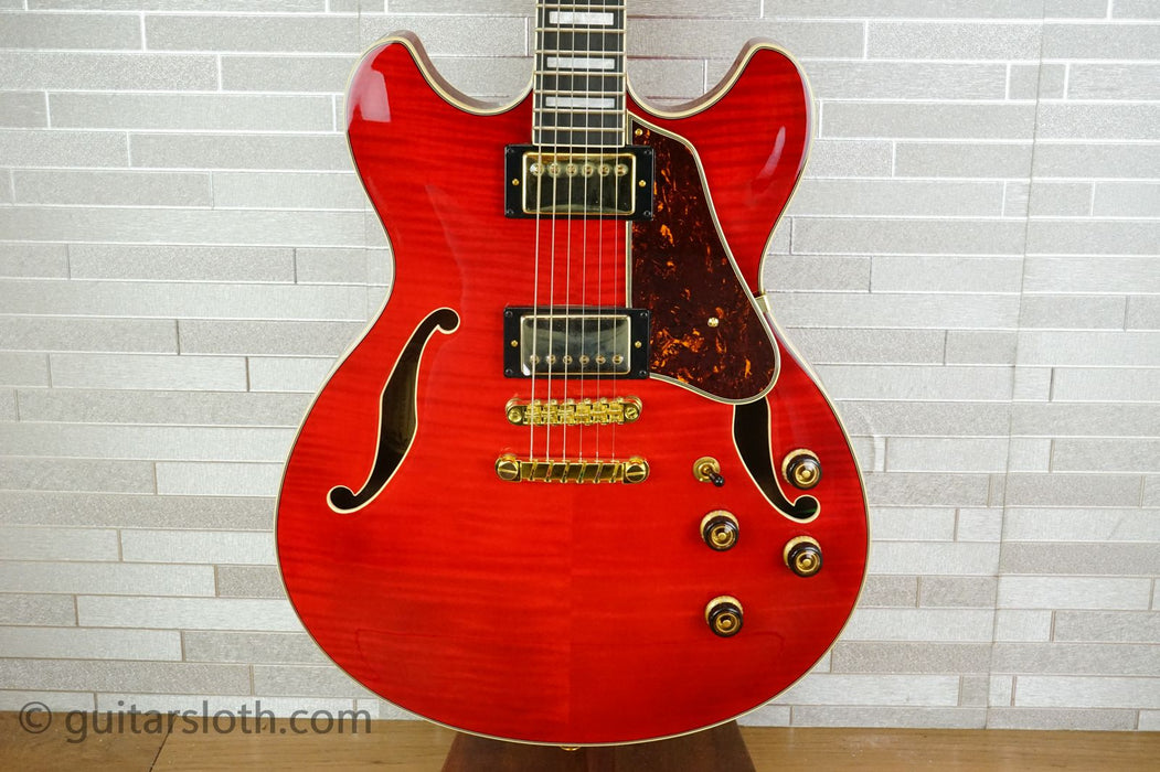 Ibanez AS93FM-TCD Artcore Expressionist - Transparent Cherry Red