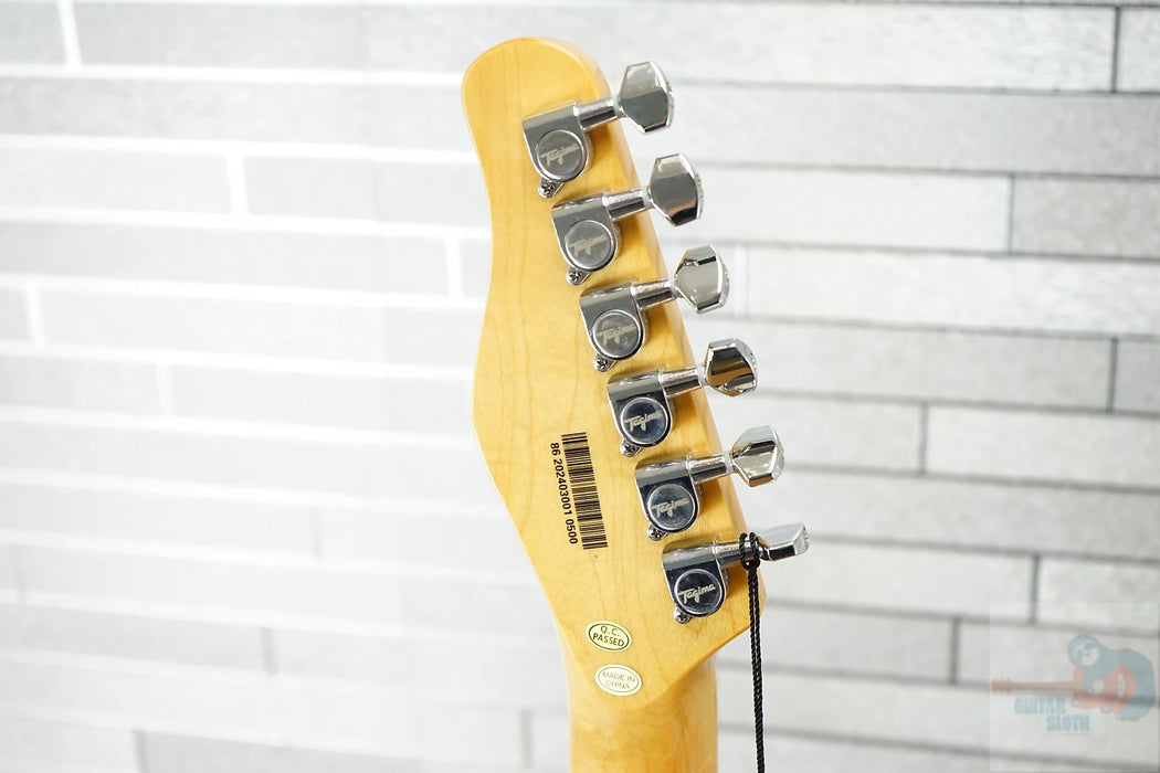 Tagima TW-55 BK LF/WH Tele Style Electric Guitar Black