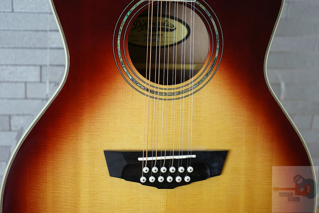 D'Angelico Premier Fulton 12-String Grand Auditorium - Iced Tea Burst