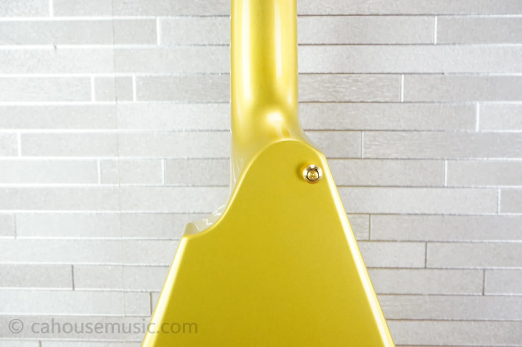 ESP LTD KH-V Kirk Hammett Signature - Metallic Gold