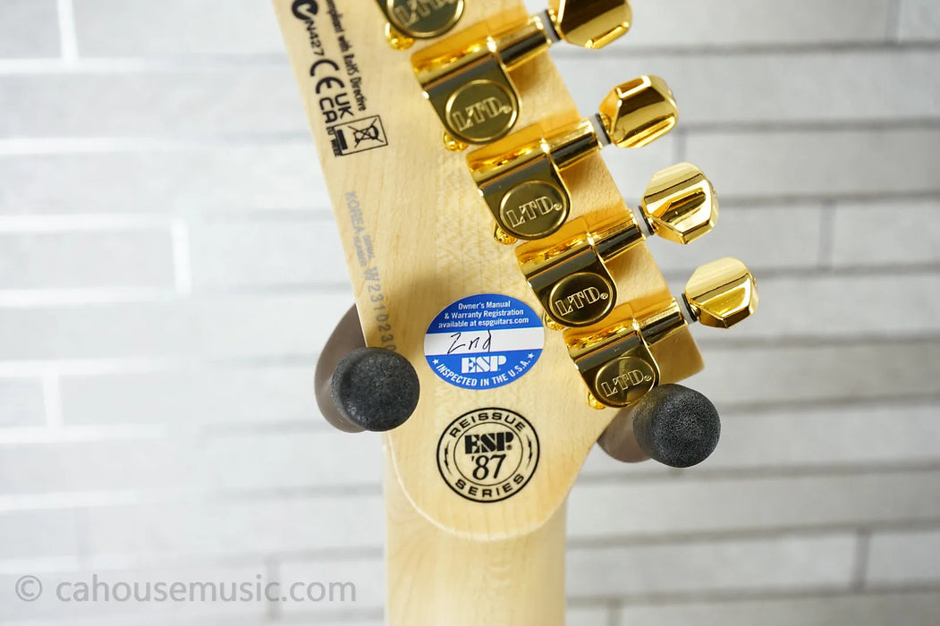 ESP LTD Mirage Deluxe '87 - Metallic Gold