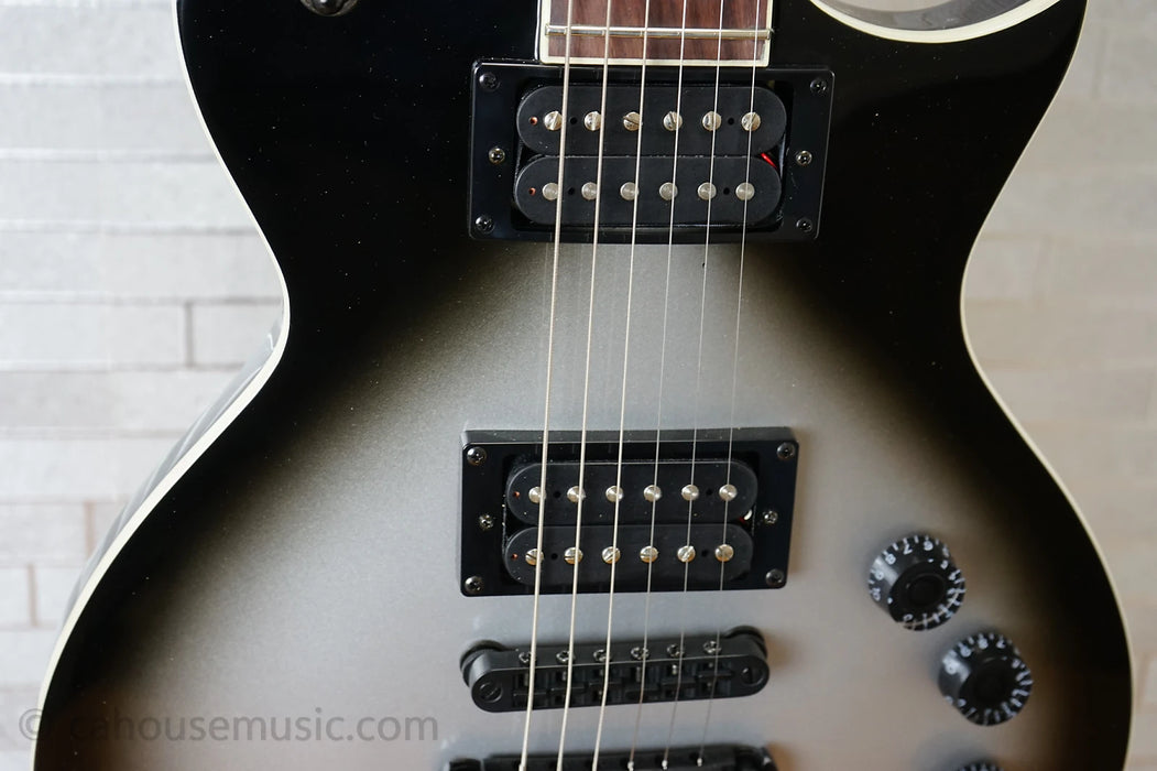 ESP LTD EC-256 - Silver Sunburst Teardrop