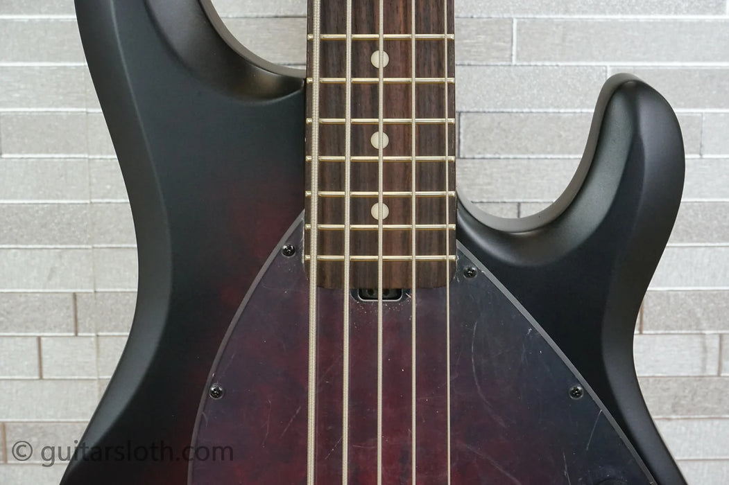 Sterling StingRay Ray35PB - Dark Scarlet Burst Satin