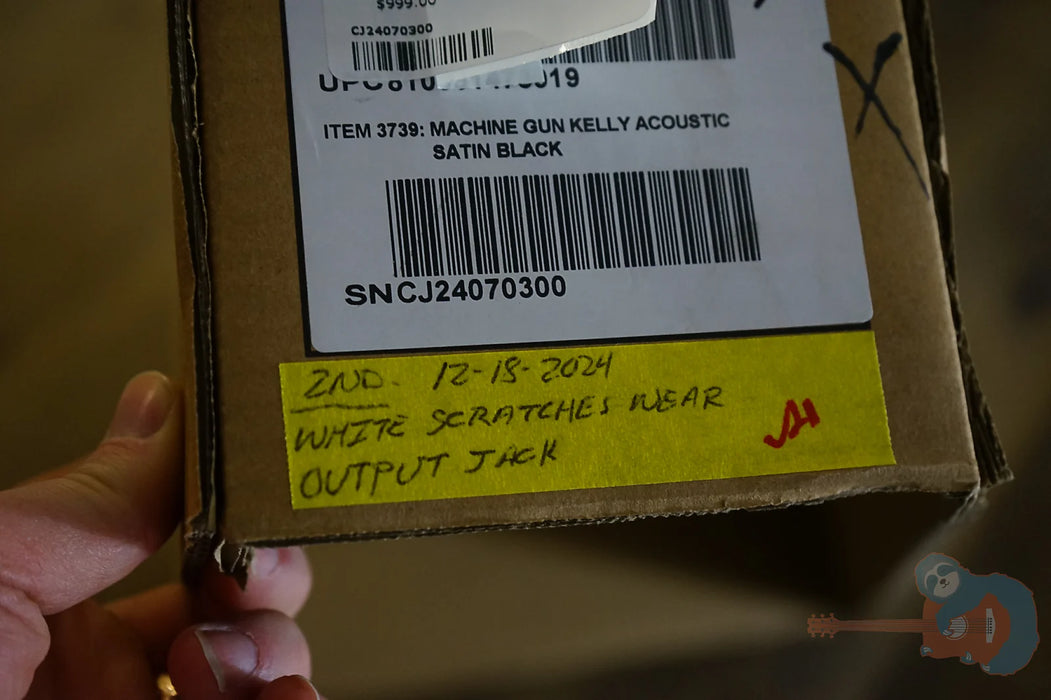 Schecter Machine Gun Kelly Acoustic - Black