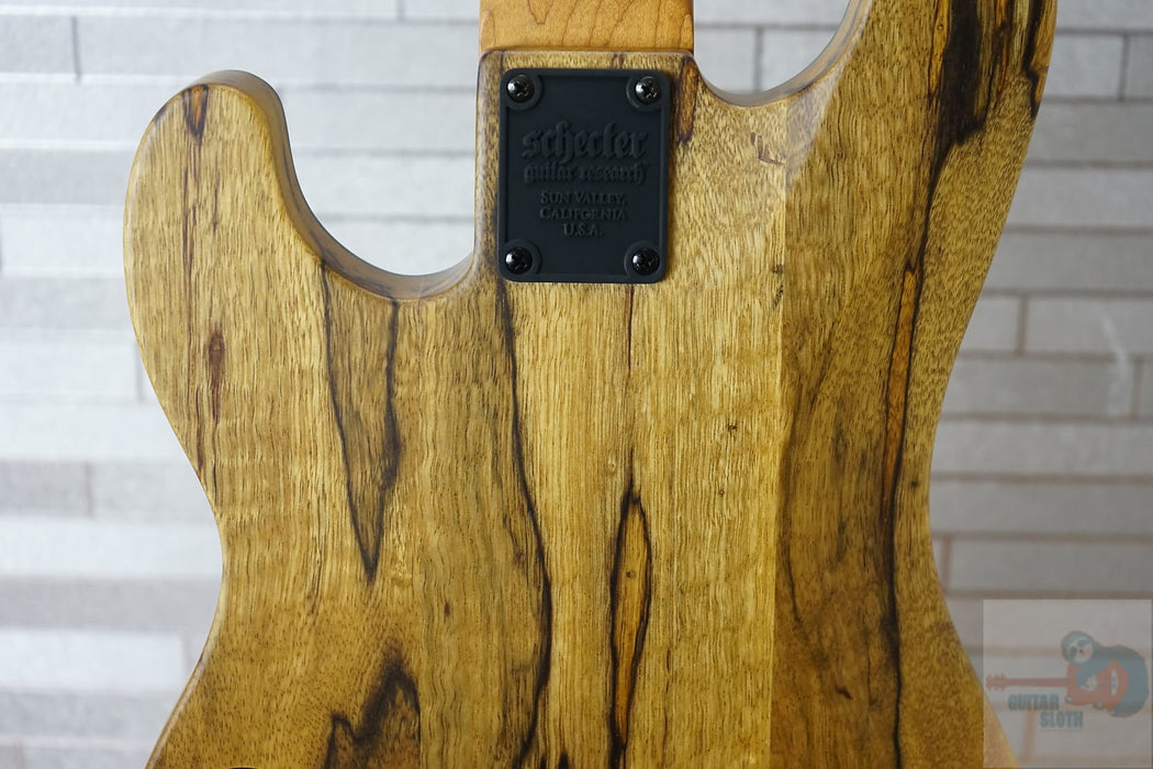 Schecter Model-T 5 Exotic Ziricote - Natural Satin