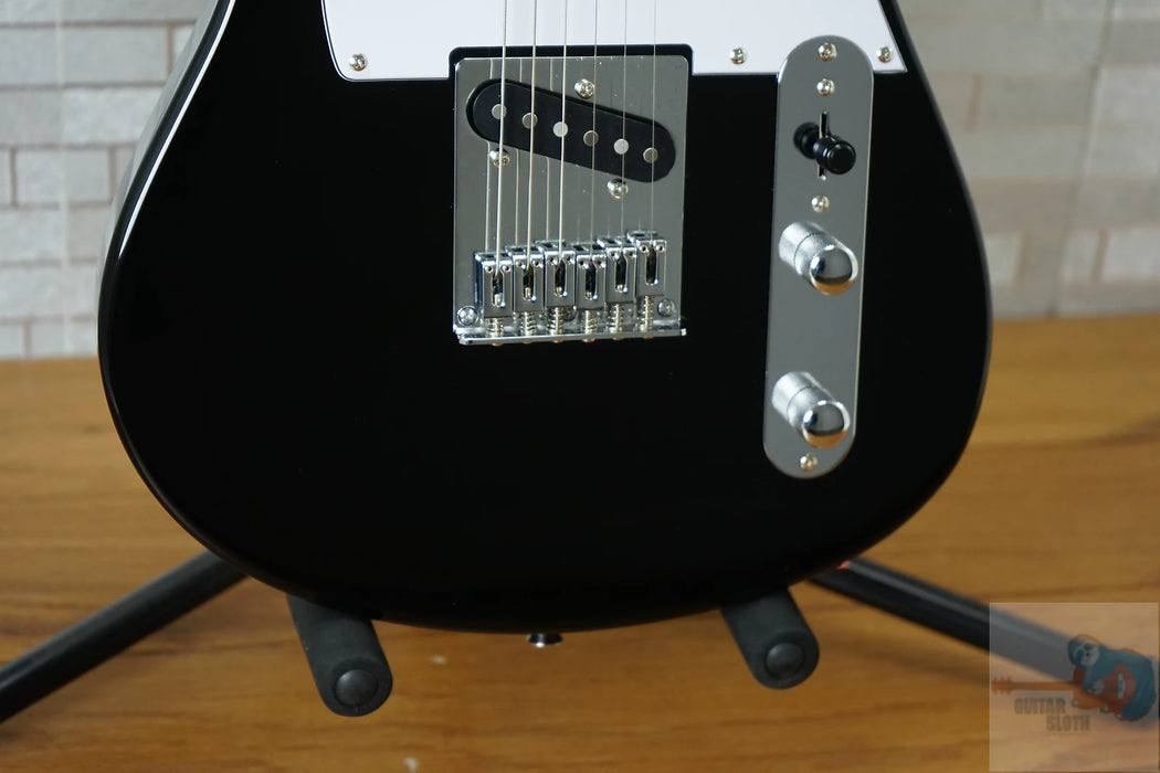 Tagima TW-55 BK LF/WH Tele Style Electric Guitar Black