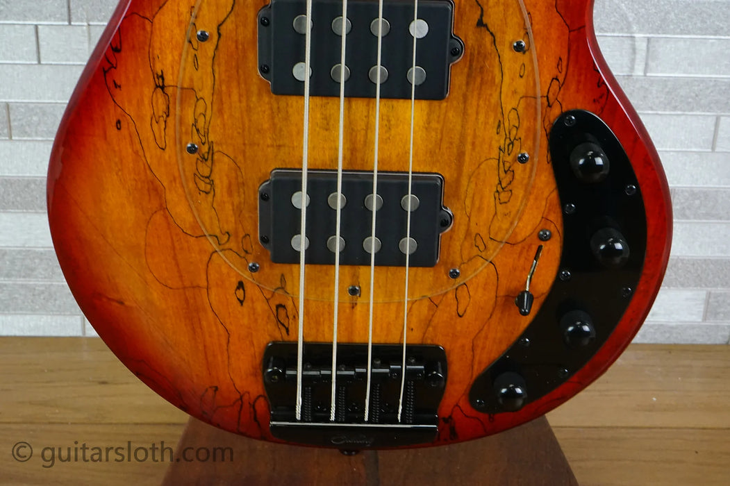 Sterling StingRay Ray34HHSM - Blood Orange Burst