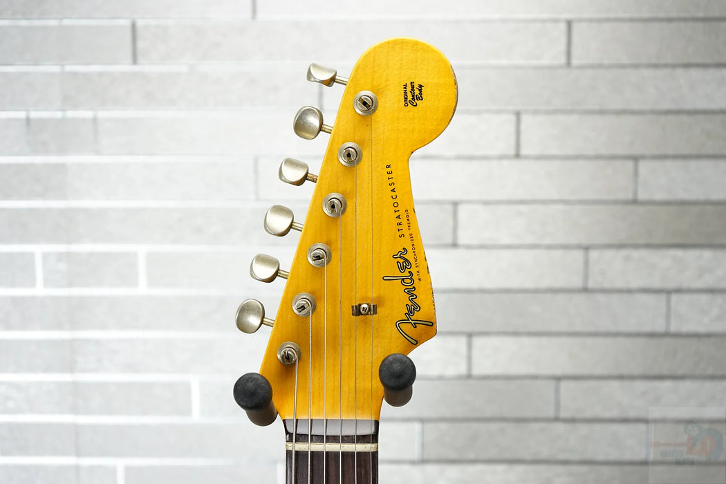 Fender Custom Shop 2025 61' Stratocaster Heavy Relic - Aged Ocean Turqouise over 3-Color Sunburst