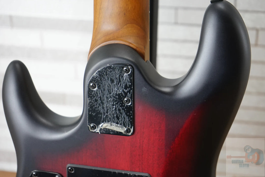 Sterling Jason Richardson Signature 7-String Cutlass - Dark Scarlet Burst Satin w/ Optional Gig Bag