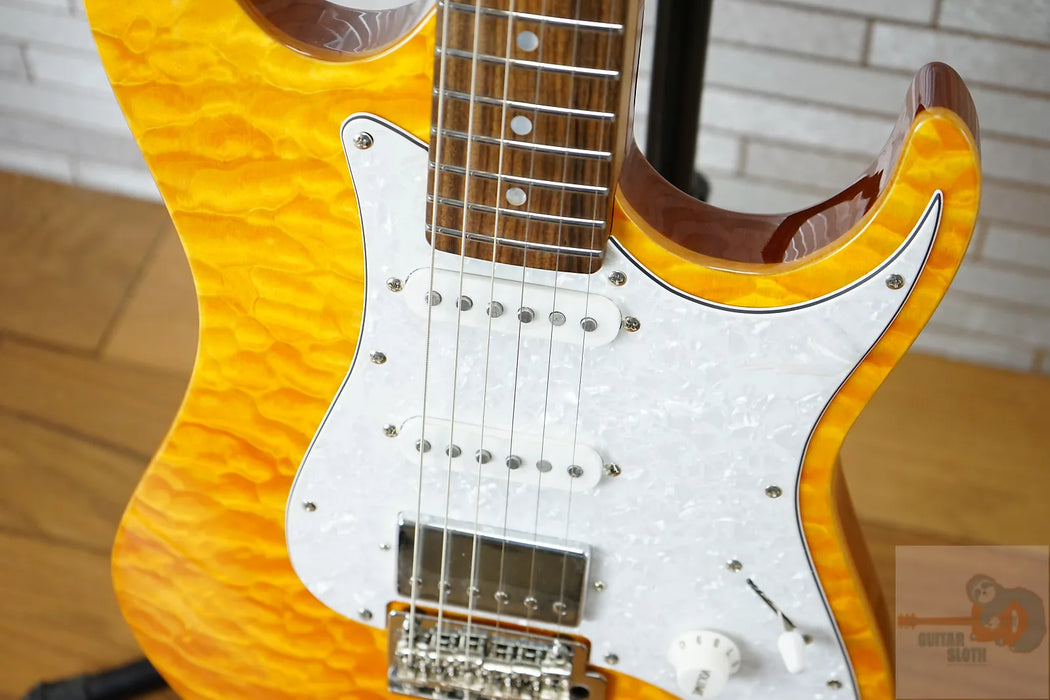 Tagima Stella DW Electric Guitar - Transparent Orange